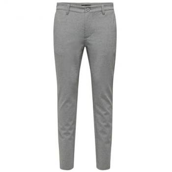 Only & Sons Pantalone Chino Grigio Nube