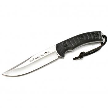 Cuchillo de Caza Muela Predator con Funda de Cuero