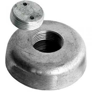 Anodo a Scomparsa Osculati mm 135 con Fissaggio Integrato