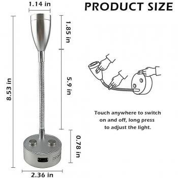 Luz de Lectura USB para Camiones y Autocaravanas