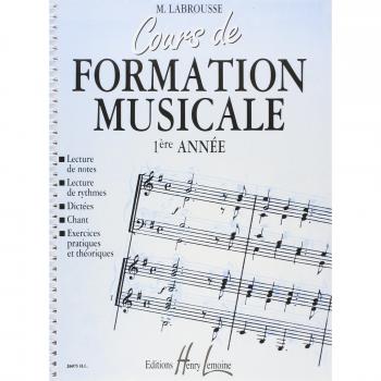 Cours de formation musicale Volume 1