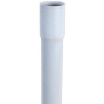 Tube IRL tulipé rigide lisse L3m gris D16mm