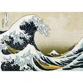 Hokusai Meisterwerk Poster 140 x 100 cm