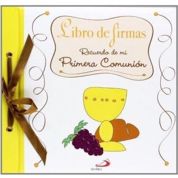 Libro de firmas. Recuerdo de mi primera comunión (Tapa dura).