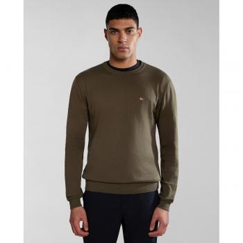 Felpa Decatur Napapijri verde militare