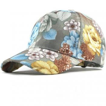 Floral Design Snapback Hat