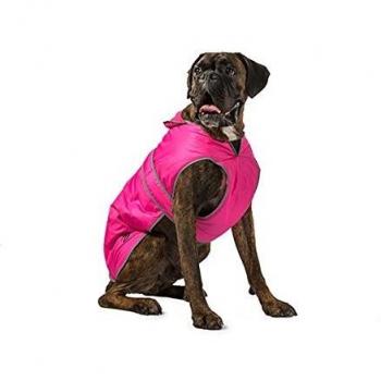 Ancol Muddy Paws Stormguard Coat Raspberry Pink Size X-Small