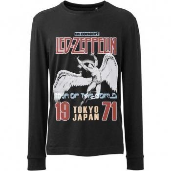 Led Zeppelin Unisex Langarm-Tee aus japanischer Baumwolle