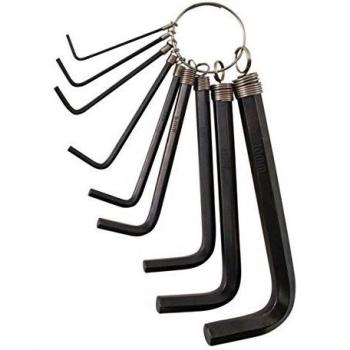 Llave Allen Profer 9 piezas con Anillas de Seguridad