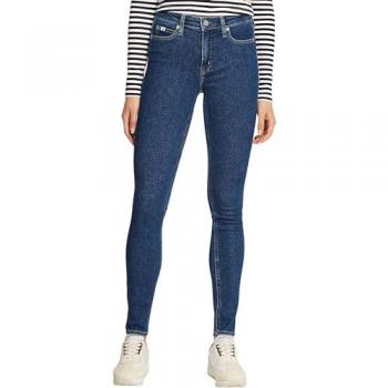 Jeans CK Mid Rise skinny in denim nero