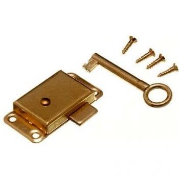 ProLock Wardrobe Cupboard Drawer Cabinet Door Lock & Key Kit (50mm, Pack of 100)