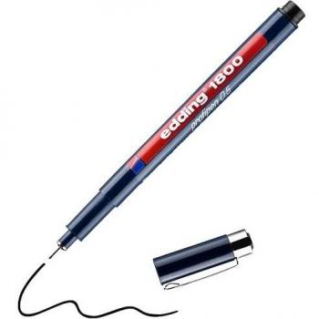 Feutre fin noir edding 1800