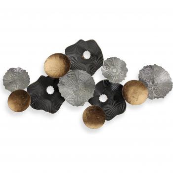 90.8 cm Metallic Multi‑Hue Wall Accent – BigBuy Home