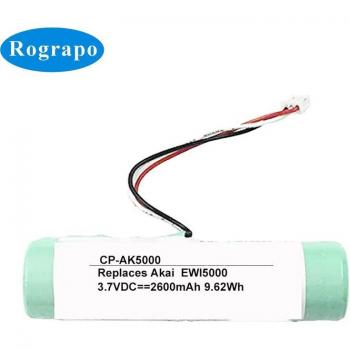 Acumulador recargable 3,7 V 2600mAh para AKAI EWI5000