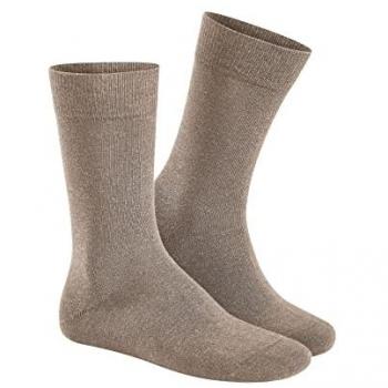 Hudson medias para hombre, unicolor, algodón Relax, sin hilos elásticos