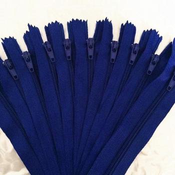 60cm Royal Blue Nylon Zipper Coil