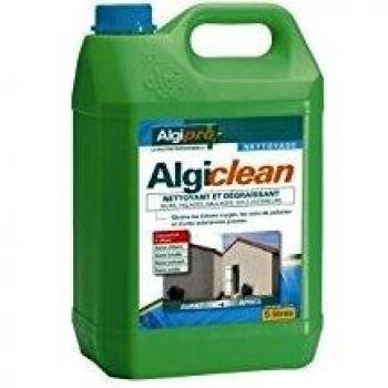 Nettoyant Sols Extérieurs et Détartrant Dallages, Bidon de 5 Litres, Algiclean