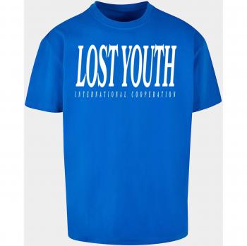 Lost Youth International Men's Cobalt Blue T-Shirt Short Sleeve L