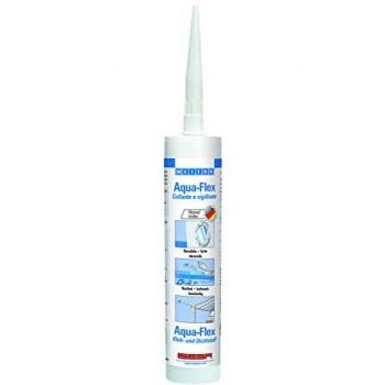 Adesivo Elastico Impermeabile Bianco Aqua-Flex 310 ml per Sigillatura