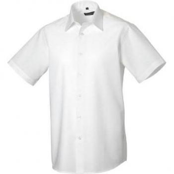 Camisa de Vestir Masculina de Manga Corta Russell Collection