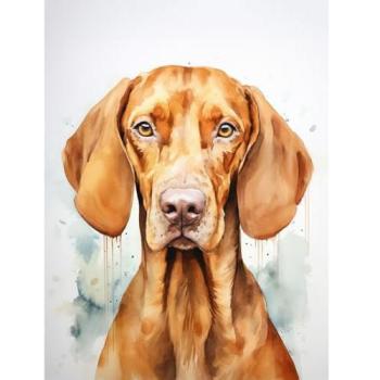 Soft Watercolor Vizsla Home Decor