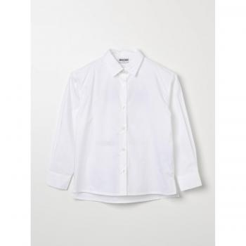Moschino Camicia Popeline 10 Bianco Kid