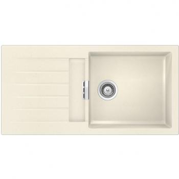Lavello Fraganite Schock con Gocciolatoio Reversibile Magnolia