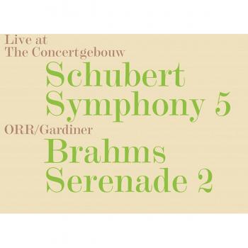 CD Sinfonía No. 5 de Schubert y Serenata No. 2 de Brahms