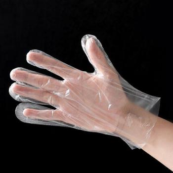 100PCS Eco-Friendly Plastic Gloves for Cooking and Cleaning