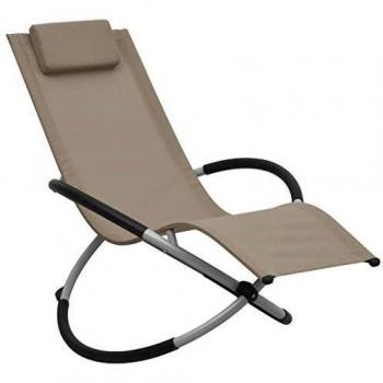 Chaise longue pour enfants taupe