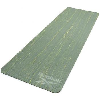 Esterilla Reebok Camo 5mm para Yoga Amarillo/Verde