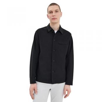 XL Black Precision Ponte Overshirt