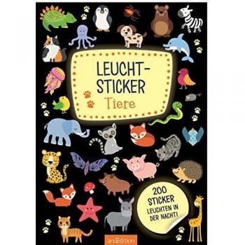 Autocollants Brillants – Animaux : 200 Stickers Lumineux pour la Nuit !