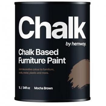 Mocha Brown Flat Matt Chalk Paint – 1L
