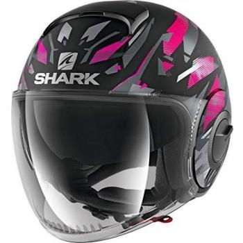 Motorcycle Helmet Shark Herren NC Schwarz XS