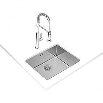 Teka Linea RS15 Model Grey Kitchen Sink with 3½ Inch Drain Overflow