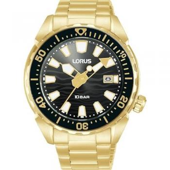 Lorus Edelstahl-Armbanduhr für Herren