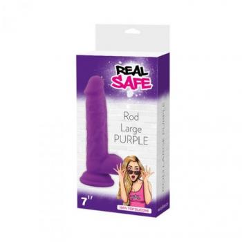 Dildo in silicone con testicoli