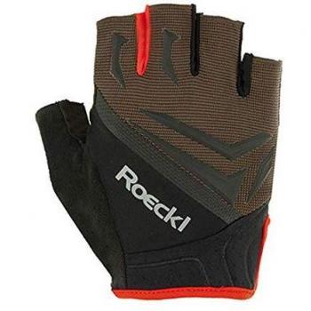 Isar Gants de Cyclisme d'été Roeckl Marron Taille 7.5