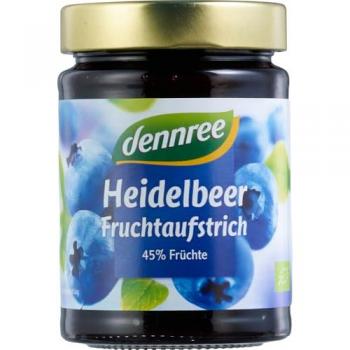 Bio Heidelbeer Fruchtaufstrich, 340 g Glas
