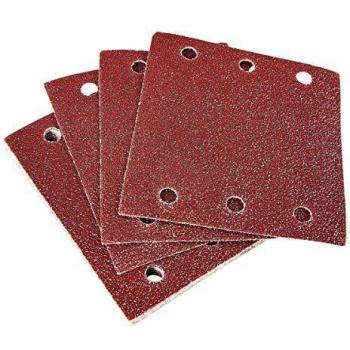 Amtech 10 x P60 Grit Square Sanding Sheets (110mm x 100mm)