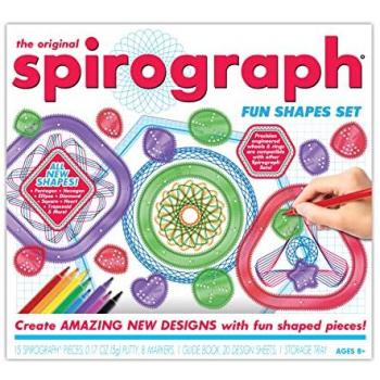 Colección Spirograph Silverlit 25 Formas Múltiples Colores