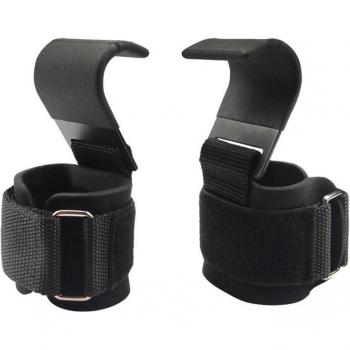 Fitness Wrist Strap Lifting Hooks for Pull-ups