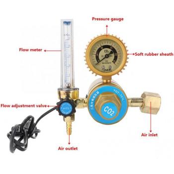 Gasdruckregler für CO2