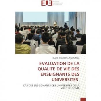 Wambana Ngetutala, Blaise: EVALUATION DE LA QUALITE DE VIE DES ENSEIGNANTS DES UNIVERSITES