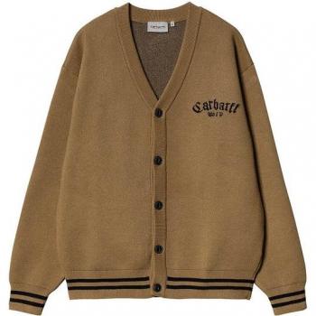 Onyx Cardigan Carhartt WIP in tono marrone