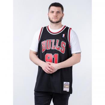 Mitchell & Ness Chicago Bulls Dennis Rodman Black Jersey