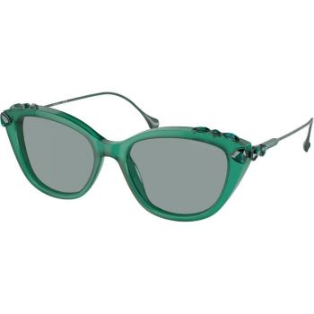 Gafas de Sol Swarovski SK6010 2003/1 Cat Eye Mujer Verde 53mm