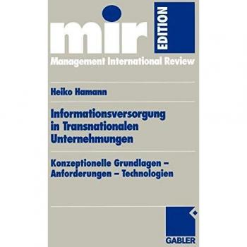 Informationsversorgung in Transnationalen Unternehmungen: Konzeptionelle Grundlagen