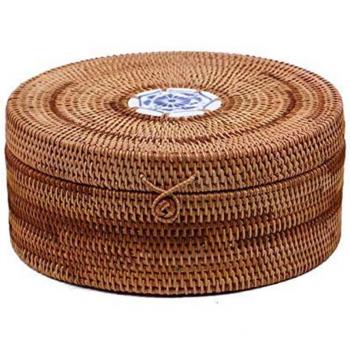 Boîte artisanale de stockage pour gâteau de thé